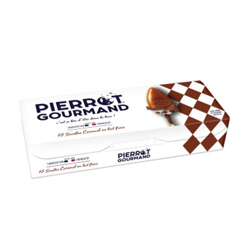 Pierrot Gourmand Sucettes Caramel x10