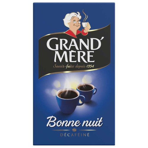 Grand'Mère Bonne Nuit Café moulu décaféiné 250g