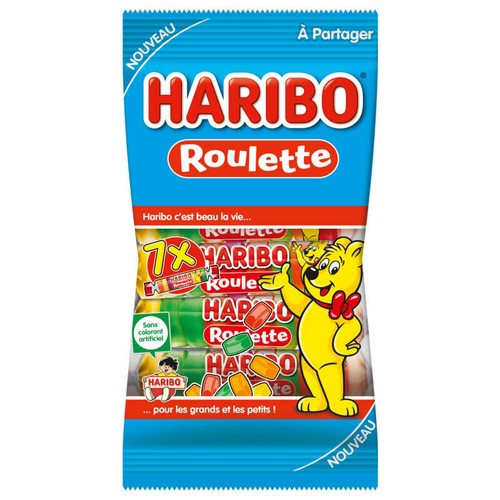 Haribo Bonbons Roulette Mix 175g