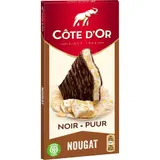 Côte d'Or Tablette Chocolat Noir fourrée au Nougat 130g