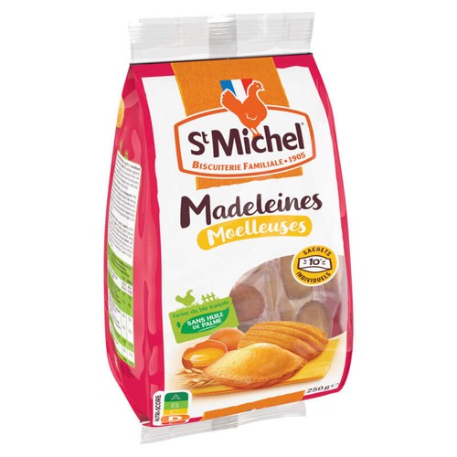 St Michel Madeleines individuelles x10 250g