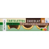 Monoprix Tartelettes chocolat saveur noisette 150g