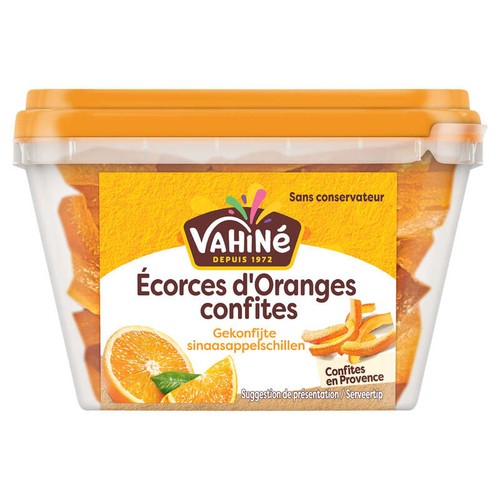 Vahiné Écorces d'Oranges Confites 100g