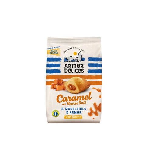Armor Délices La Madeleine d'Armor caramel au beurre sale x8 - 264g