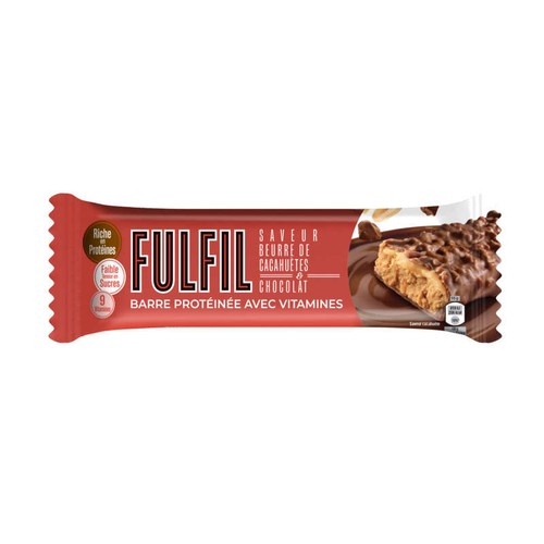 Fufil Barre protéinée avec vitamines Chocolat & Peanut Butter x1 - 55g
