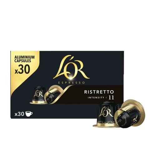 L’Or Espresso ristretto café en capsules intensité 11 en capsules x30 - 156g
