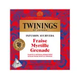 Twinings Infusion Ayurveda Fraise Myrtille Grenade 32g