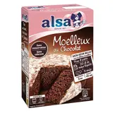 Alsa Préparation Gâteau Moelleux Chocolat 435g