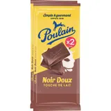 Poulain Chocolat Noir Doux 2x95g