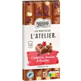 Nestlé Dessert Chocolat au Lait Gourmands Cranberries, Amandes et noisette