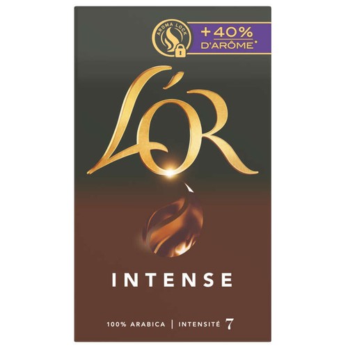 L'Or Café moulu Intense 100% Arabica intensité 7 250g