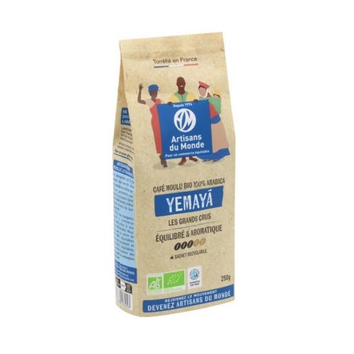 Artisans Du Monde Café Yamaya Moulu Bio 250g