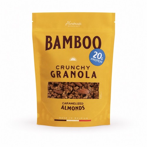 Bamboo Crunchy Granola aux amandes caramélisés 400g