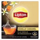 Lipton Thé Noir à la Vanille de Madagascar et Caramel x 20 Sachets