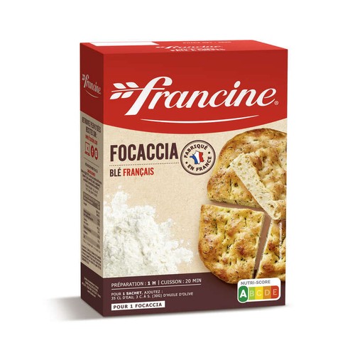 Francine Focaccia Blé Français 510g