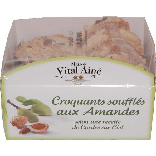 Maison Vital Ainé Croquants Soufflés aux Amandes 100g