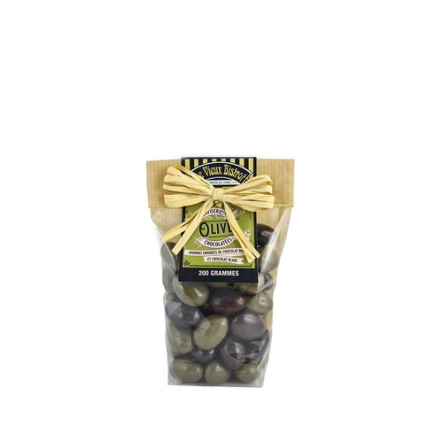 L'Ami Provençal Olives Provençales, Amandes Enrobées De Chocolat Au Lait