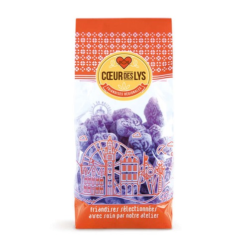 Coeur des Lys Bonbons Violette 205g