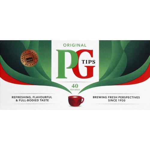 PG Tips Thé noir sachets x40 116g