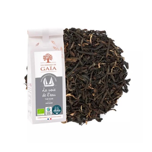 Les Jardins de Gaïa Thé noir nature voile 100g
