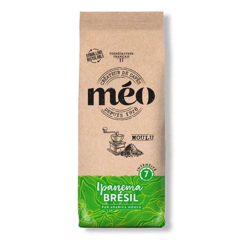 Meo Café moulu Ipanema Brésil Sachet recyclable 250g