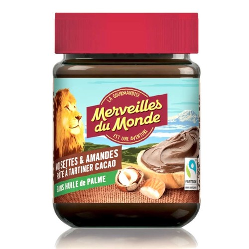 Merveilles du Monde, Pâte à Tartiner  Format familial 340g