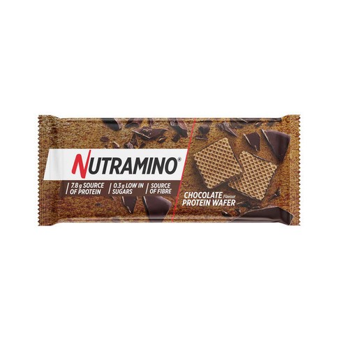 Nutramino Gaufrette Protéiné au Chocolat 2x19,5g
