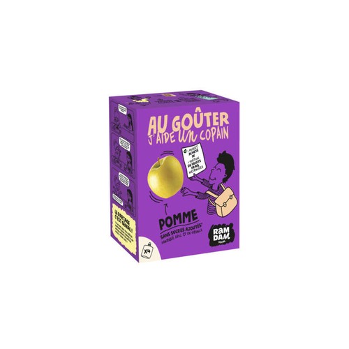 Ramdam Gourde compote pommes 4x90g