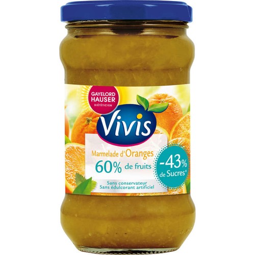 Gayelord Hauser Confiture Orange Au Fructose