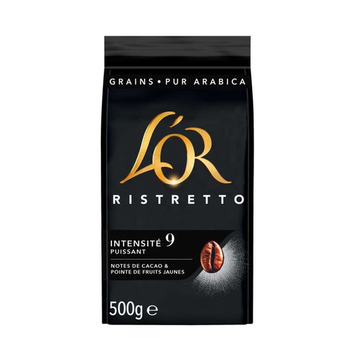 L'Or Ristretto Café grains 500g