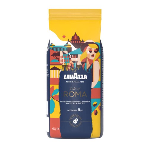 Lavazza Café en grains Tales of Roma 450g