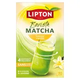 Lipton barista matcha saveur vanille 10 sticks