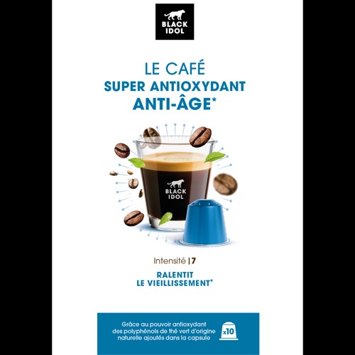 Black idol L'Espresso super antioxydant anti âge Café en capsules  x10