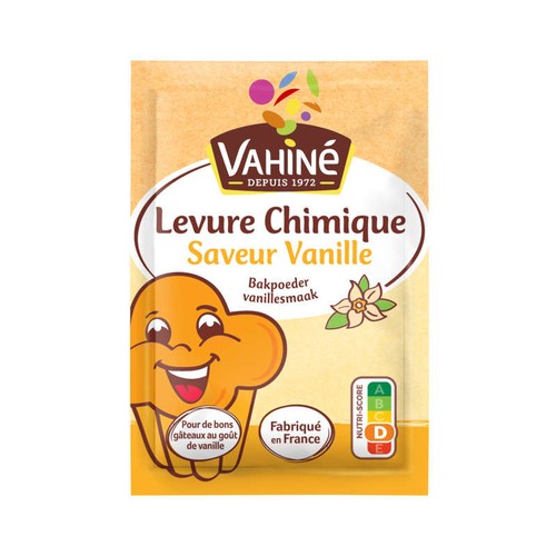 Vahiné Levure Chimique Saveur Vanille 8g