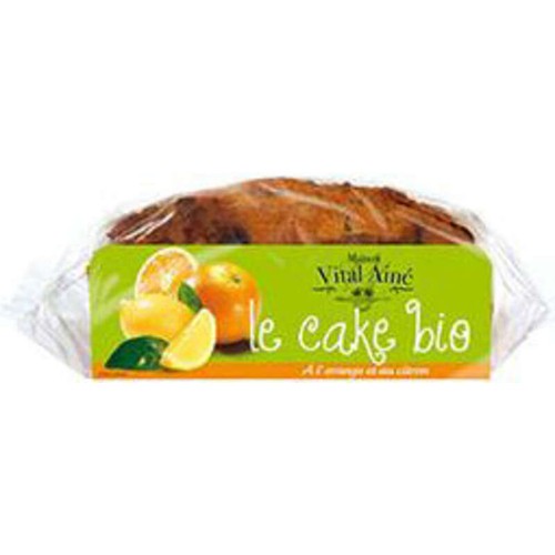 Vital Ainé Cake Orange Citron Bio 340g
