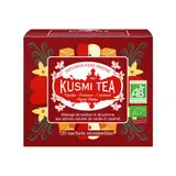 Kusmi Tea Infusion Vanille Pomme Caramel façon tatin Bio 20 sachets mousseline 40g