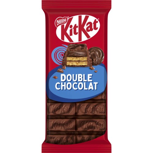 Neslté KiKat Tablettes Double Chocolat 99g