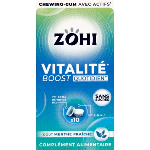 Zohi Chewing Gum Vitalité 20g