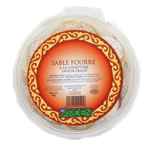 Yarden Sablés Confiture Fraise 300g