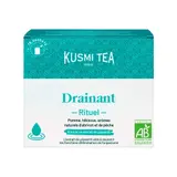 Kusmi Rituel Drainant Bio Etui 18 sachets mousseline 36g