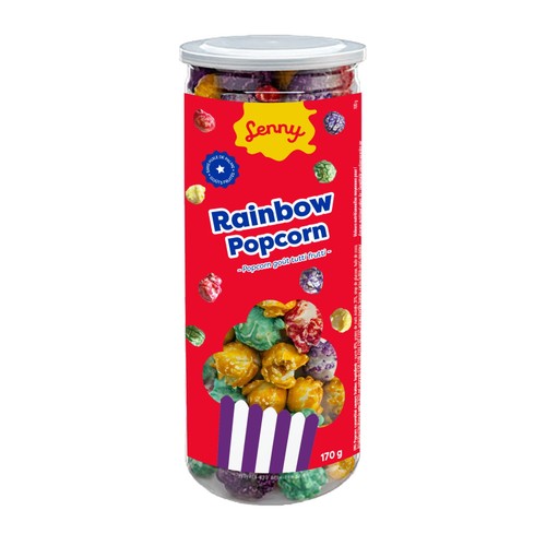 Lenny Rainbow Pop Corn 170g
