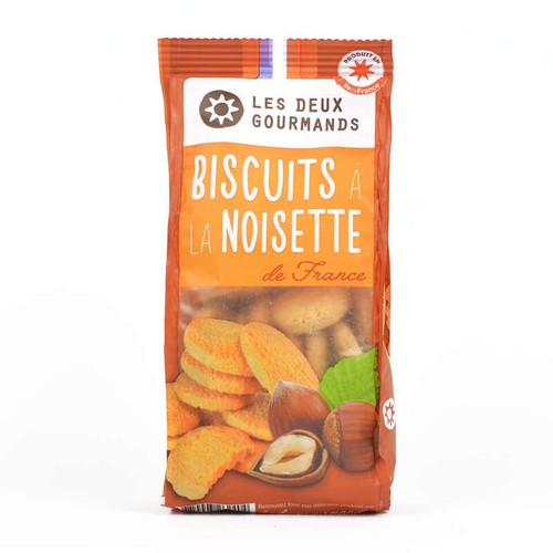 Les Deux Gourmands Biscuits noisette 125g