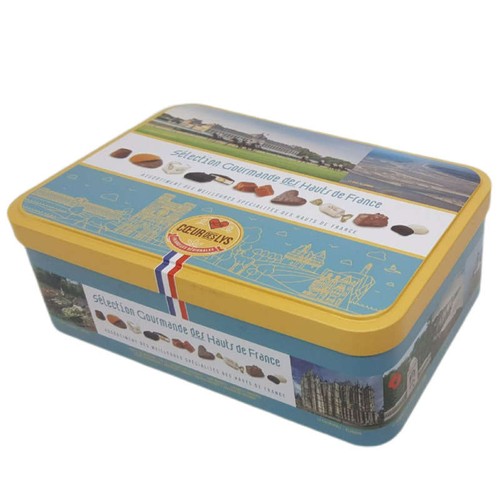 Cœur des Lys Confiseries et Chocolats du Nord Picardie Coffret à Porte 300g