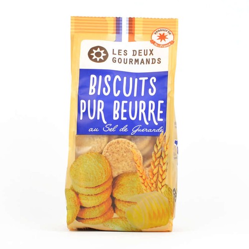 Les Deux Gourmands Biscuits pur beurre 125g