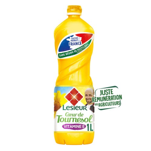 Lesieur Huile cœur de tournesol 1L