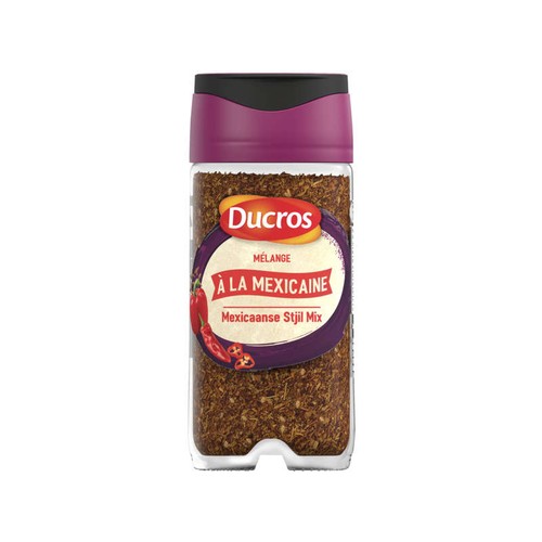 Ducros Mexicain, Assaisonnement À Base D'Épices Et D'Aromates 40g