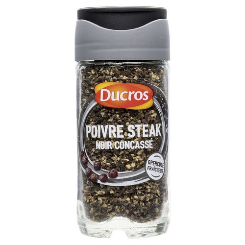 Ducros Poivre Steak Noir Concassé 38g