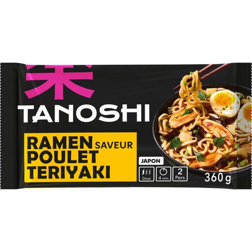 Tanoshi Japon Ramen Assaisonnement Poulet Teriyaki 360g