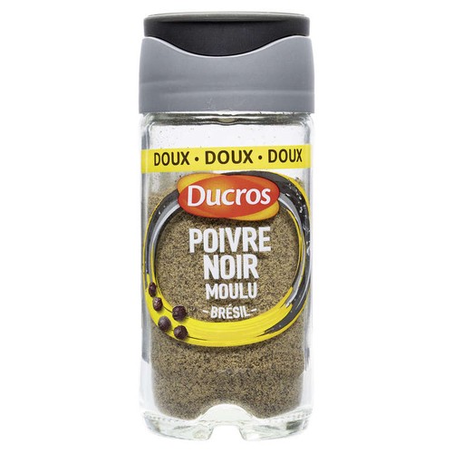 Ducros Poivre Noir Moulu du Brésil 32g