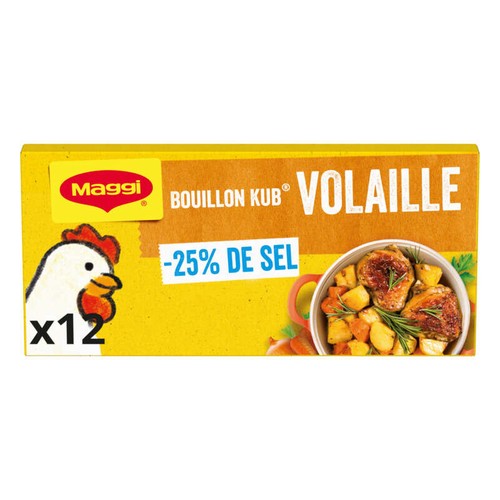 Maggi Bouillon Kub Volaille -25% 120g